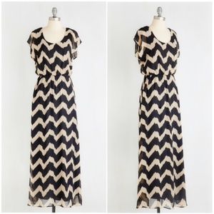 NWT Size L -  Modcloth Maxi dress